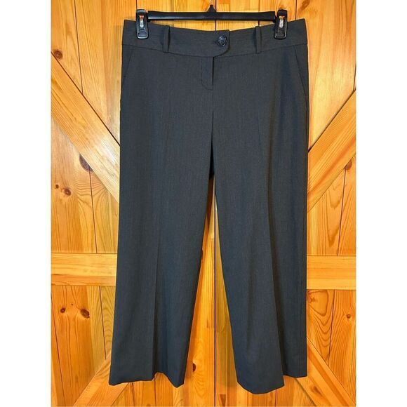 The Limited Pants Women Size 10 Cassidy Fit Gray Striped Classic Office Wear (81 - Picture 1 of 8
